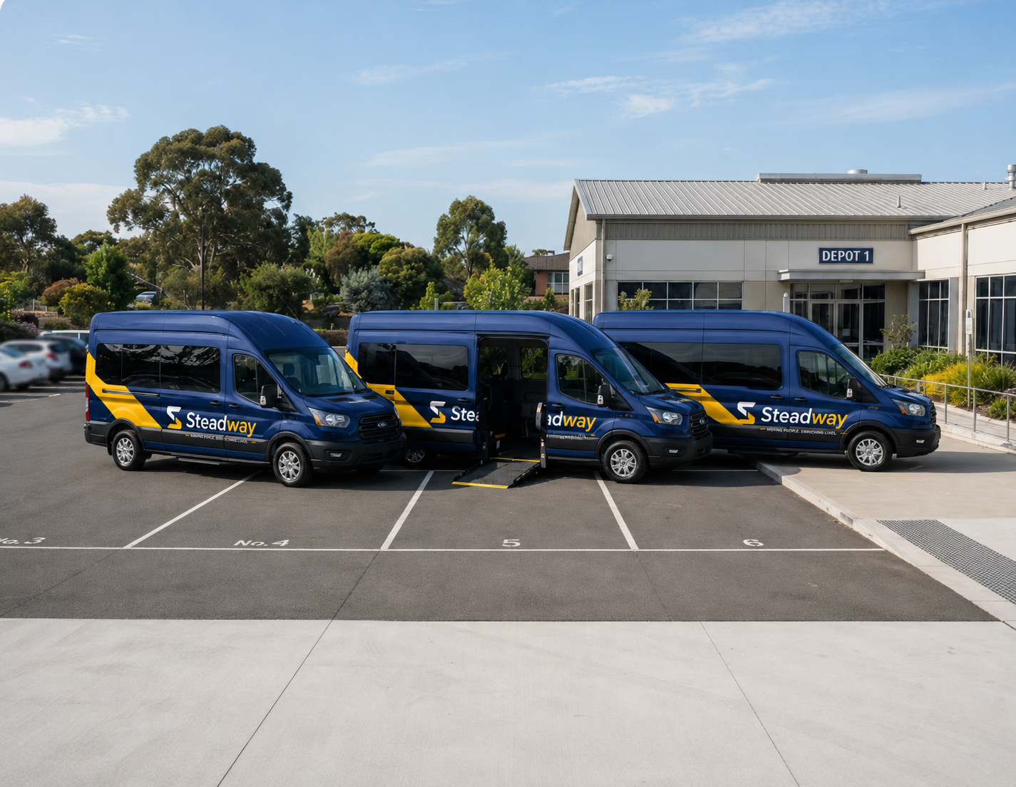 Day Program & Group Home Transportation with Steadway